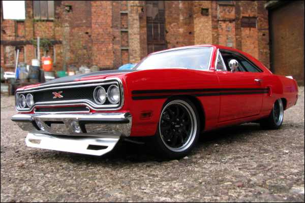 1:18 GMP 1970 PLYMOUTH ROAD RUNNER GTX STREET FIGHTER X G1803115 - NEW with GMP OVP - Diecast & Excellent condition